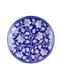 Blue Pottery Hand Painted Plate
