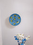Blue Pottery Hand Painted Plate