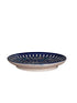 Jaipur Blue Pottery Decorative plate Blue Base with Floral Design
