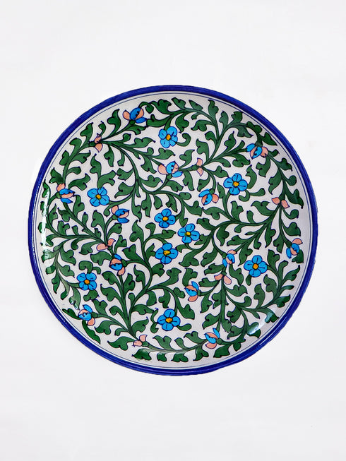 Neerja Blue Pottery Wall Plate