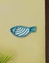 Flying Fish (Hanging Plate) Small Teal Colour