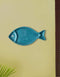 Flying Fish (Hanging Plate) Big Teal Colour