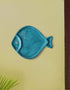 Flying Fish (Hanging Plate) Medium Teal Colour