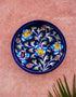 Blue Pottery Hand-Made Plate