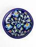 Blue Pottery Hand-Made Wall Plate