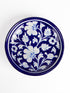 Blue Pottery Hand-Made Wall Plate