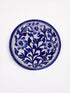 Blue Pottery Hand-Made Wall Plate