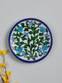 Blue Pottery Hand-Made Wall Plate