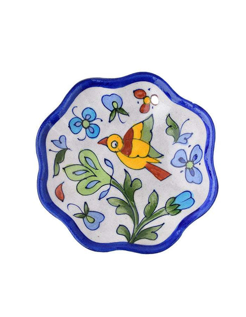 Melon Plate 5 Bird Design