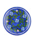 Blue Pottery Decorative Plate 5 Inch (Set of 4)