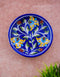 Blue Pottery Hand Painted Plate