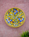 Blue Pottery Hand Painted Plate