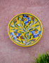 Blue Pottery Hand Painted Plate