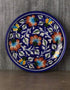 Decorative Blue Pottery Wall Hanging 8 inch Plate