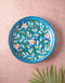 Hand Made Blue Pottery Plate