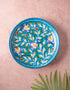 Hand Made Blue Pottery Plate