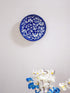 Blue Pottery HandMade Wall Plate