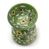 Jaipur Blue Pottery Aroma Oil Diffuser in Green Base With Yellow Floral Motifs Big