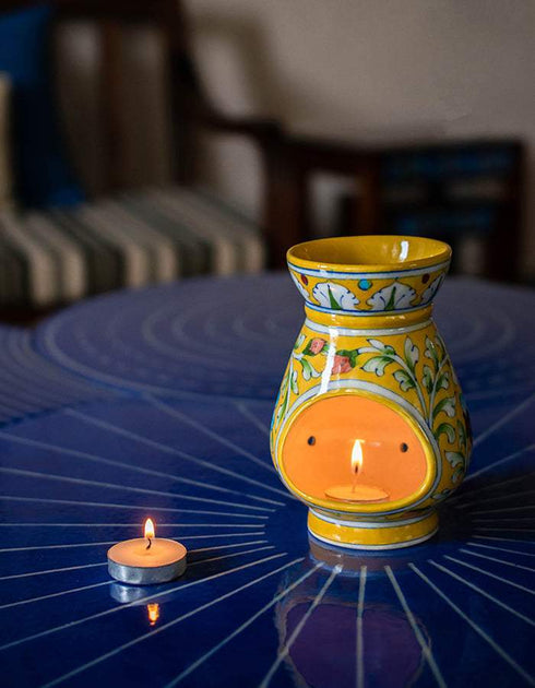 Blue Pottery Handmade Aroma Oil Diffuser