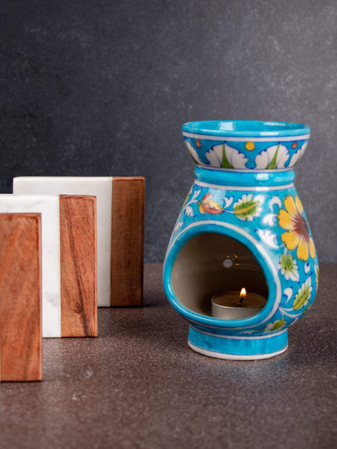 Blue Pottery Handmade Aroma Oil Diffuser