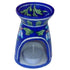 Jaipur Blue Pottery Oil Diffuser Small in Blue Base With Floral Motifs