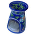 Jaipur Blue Pottery Oil Diffuser Small in Blue Base With Floral Motifs
