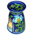 Jaipur Blue Pottery Oil Diffuser Small in Blue Base With Floral Motifs