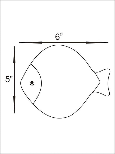 Flying Fish (Hanging Plate) Medium