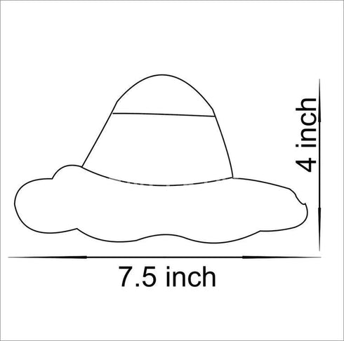 Yellow Color Blue Pottery Hanging Lamp