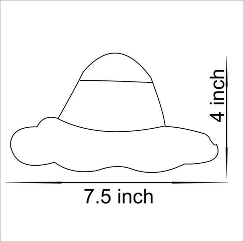 Blue Base with Green Leaves Hanging Lamp