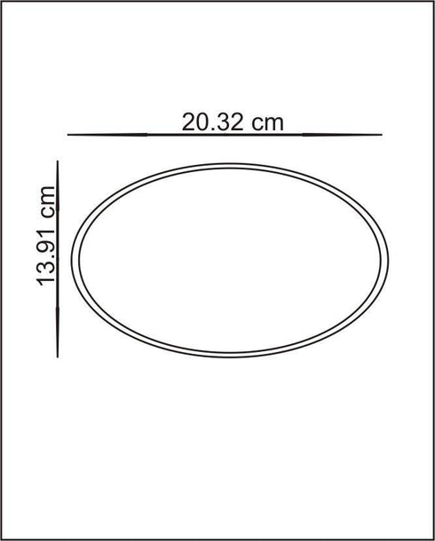 Black and White Zig Zag Design Oval Plate