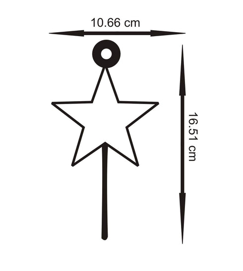 Blue Pottery Iron Wall Hook