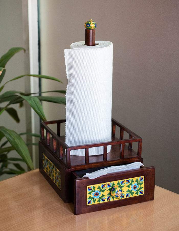 Best Wooden Kitchen Tissue Stand | Neerja – NEERJA INTERNATIONAL INC