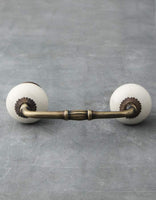 Cream Colored Cabinet or Drawer Pull